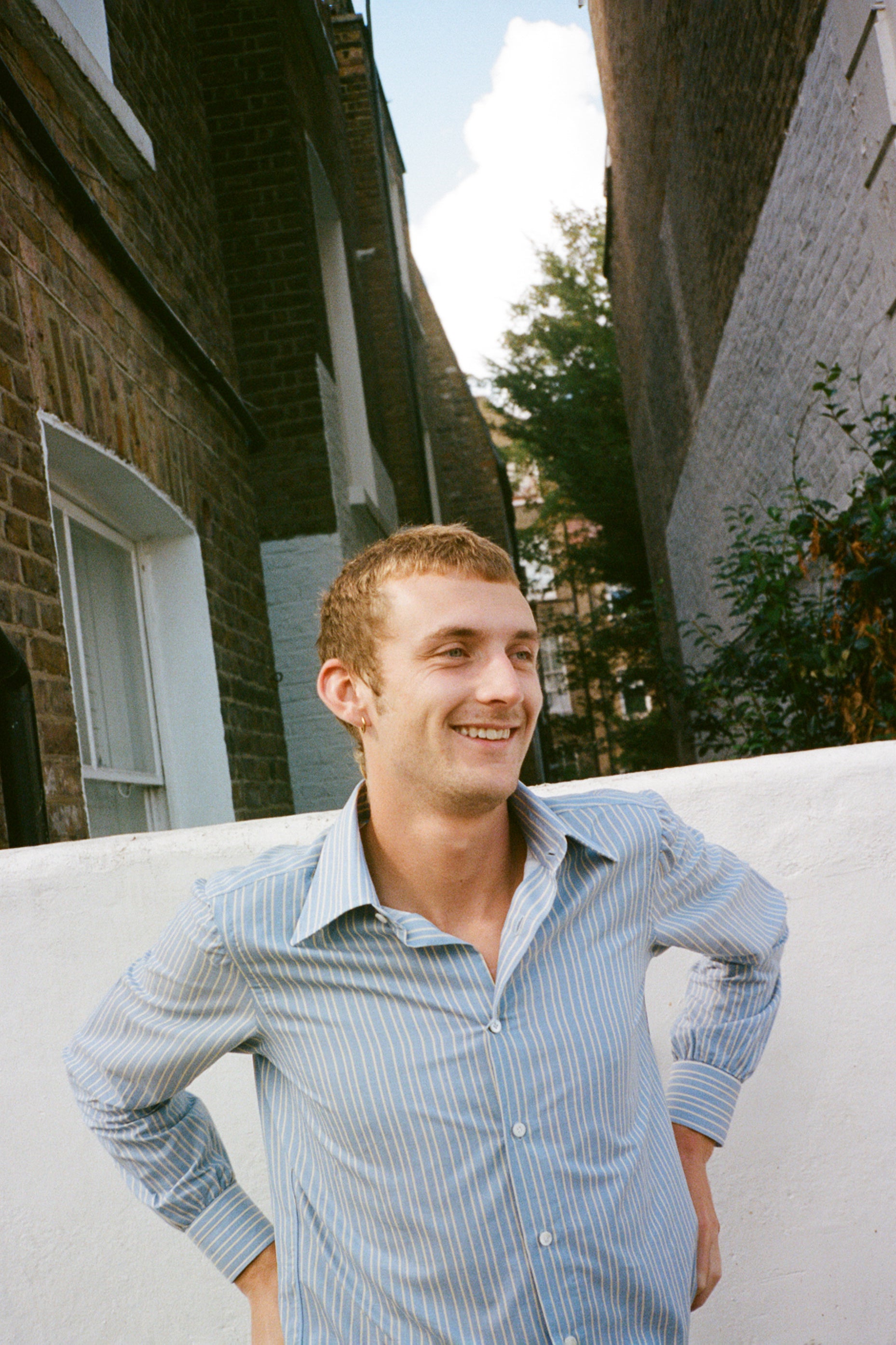 Cotton Stripe Shirt