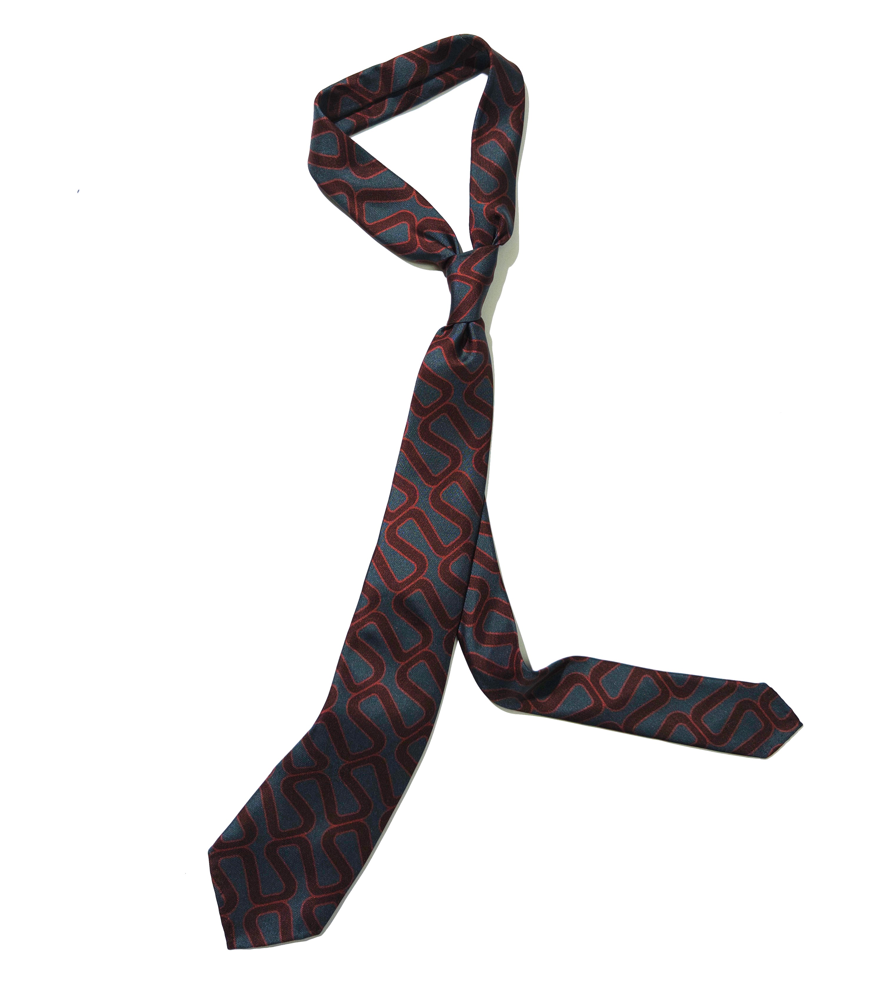 SILK WAVE 'S' TIE