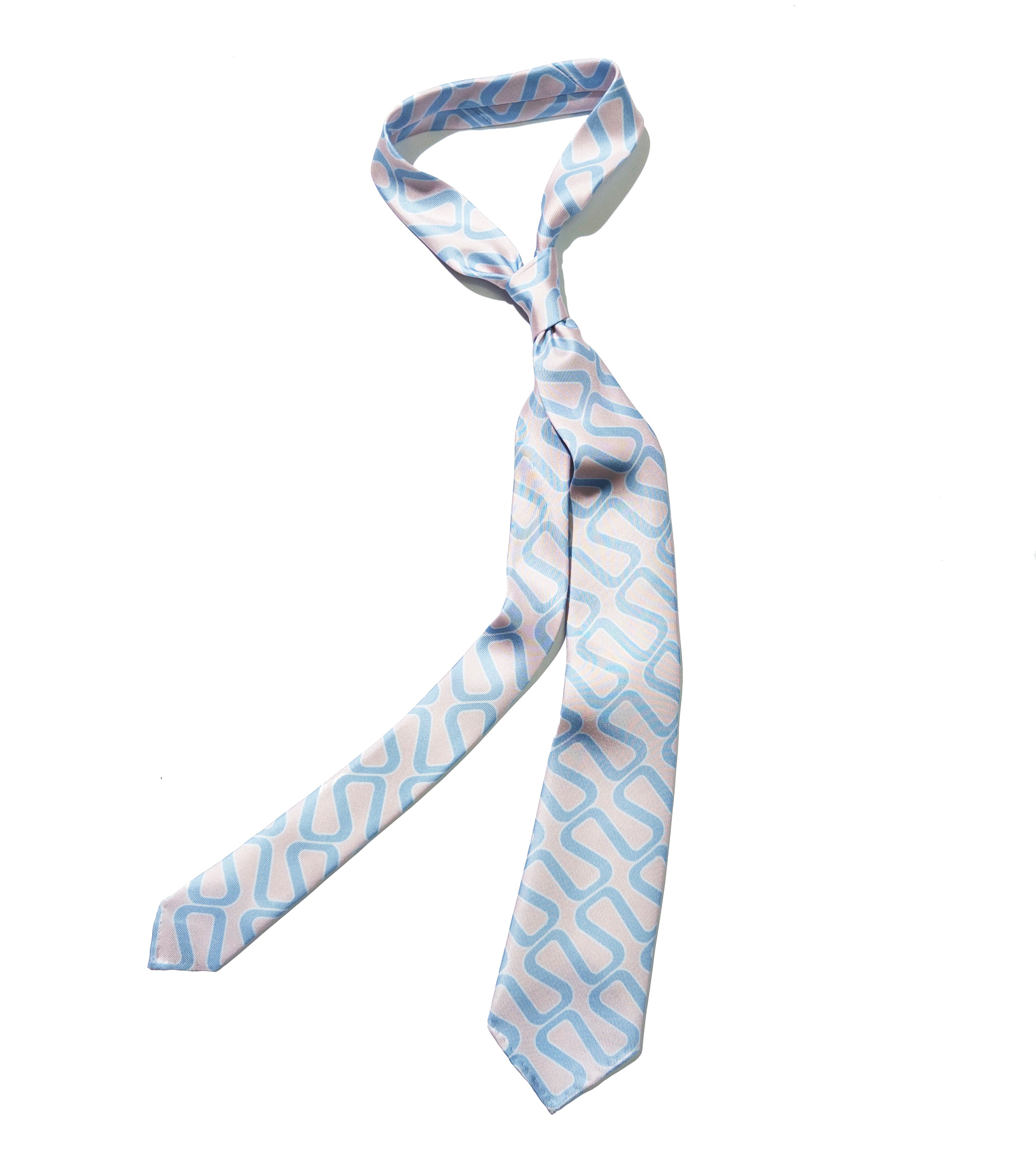 SILK WAVE 'S' TIE