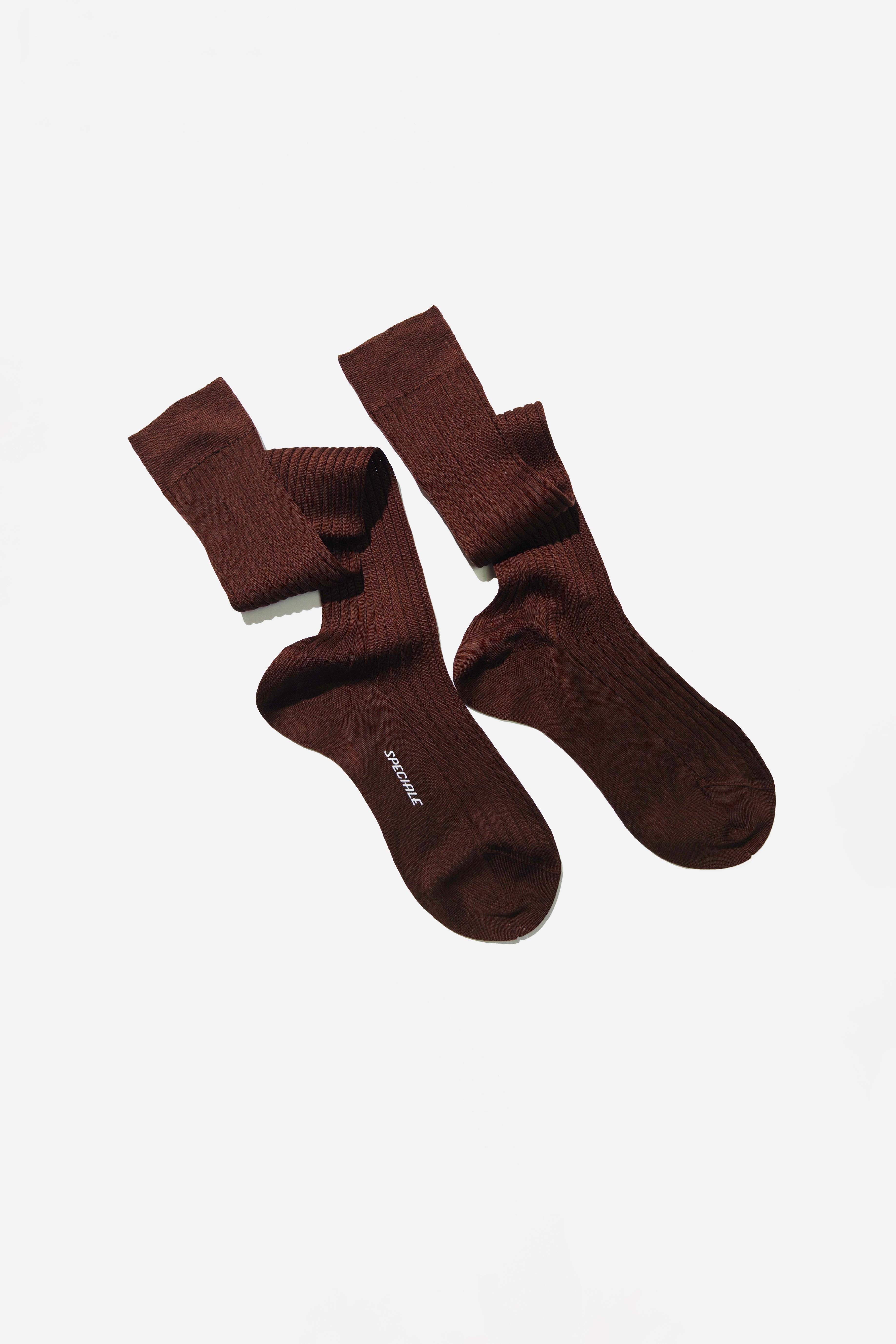 COTTON OVER-CALF SOCKS