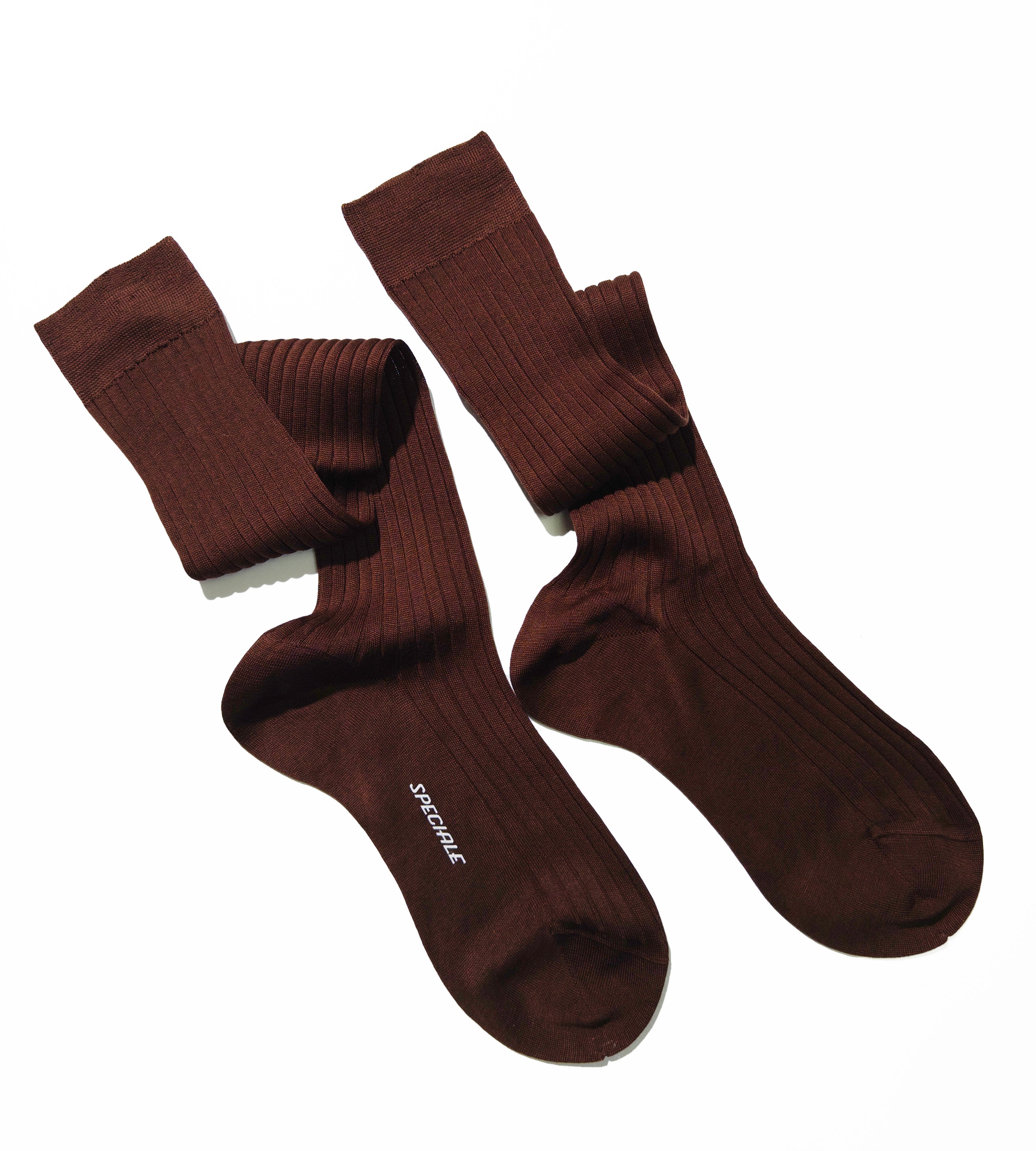 COTTON OVER-CALF SOCKS