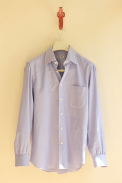 Silk & Cotton Check Shirt