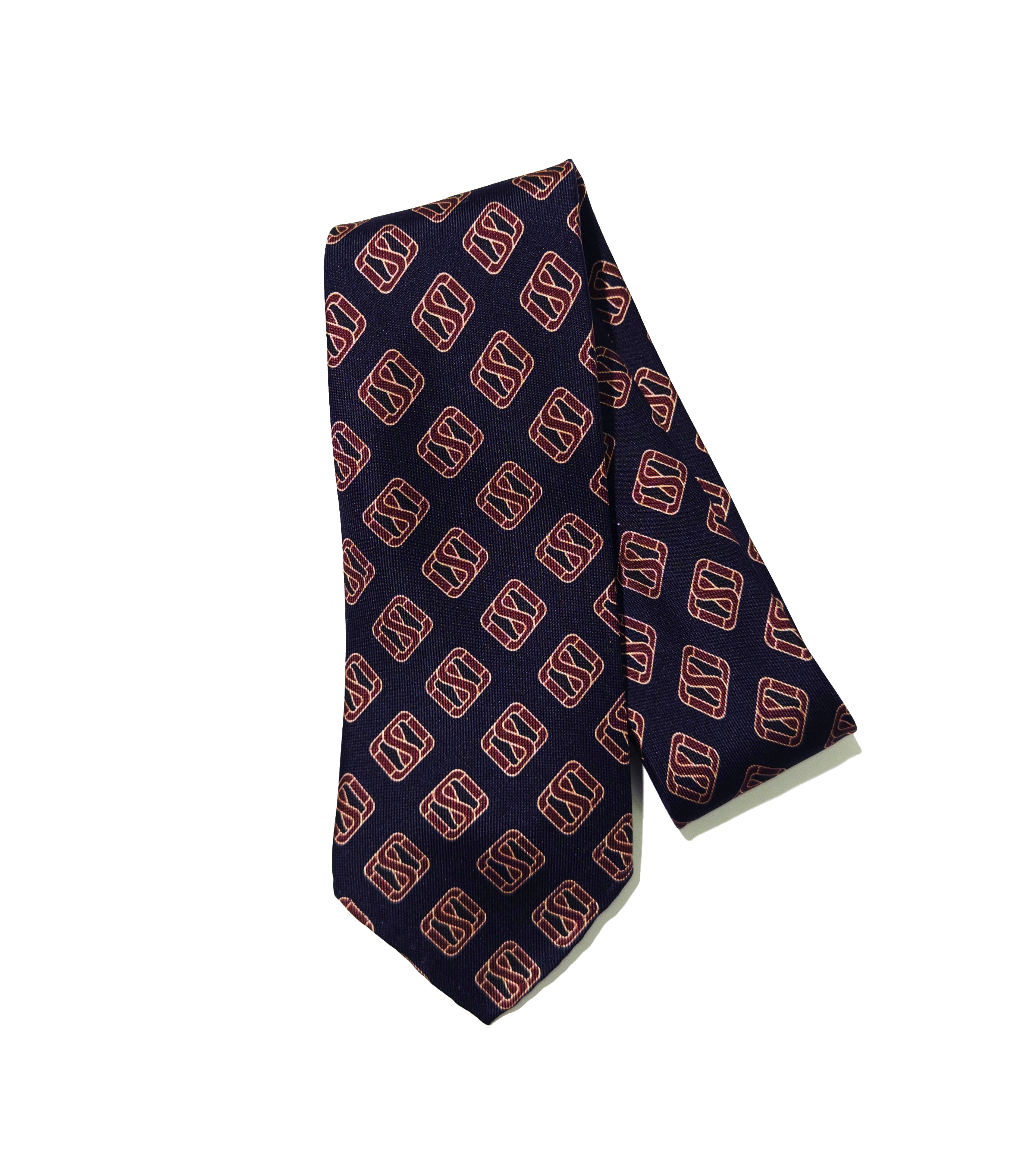 SILK MONOGRAM 'S' TIE