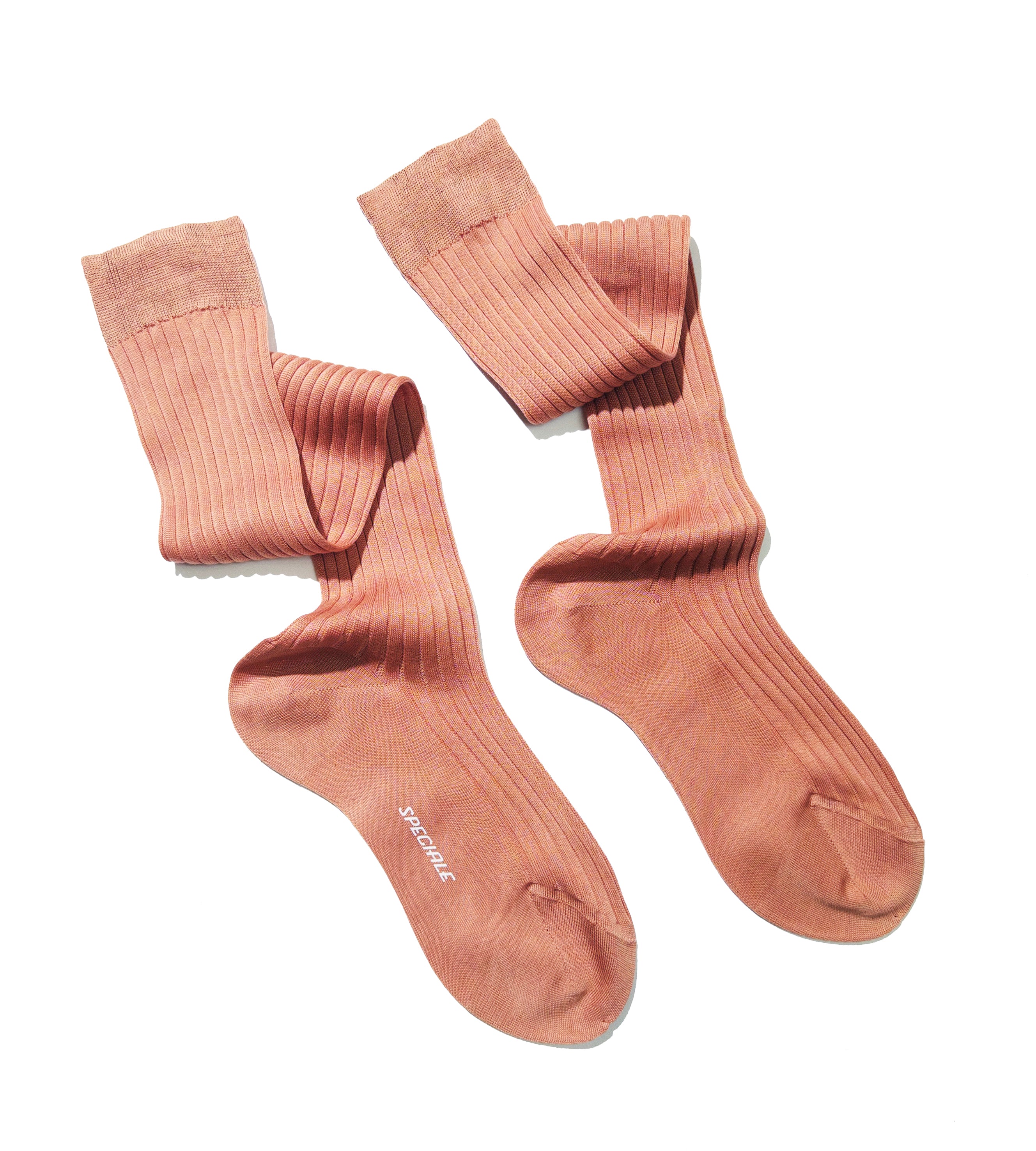 COTTON OVER-CALF SOCKS