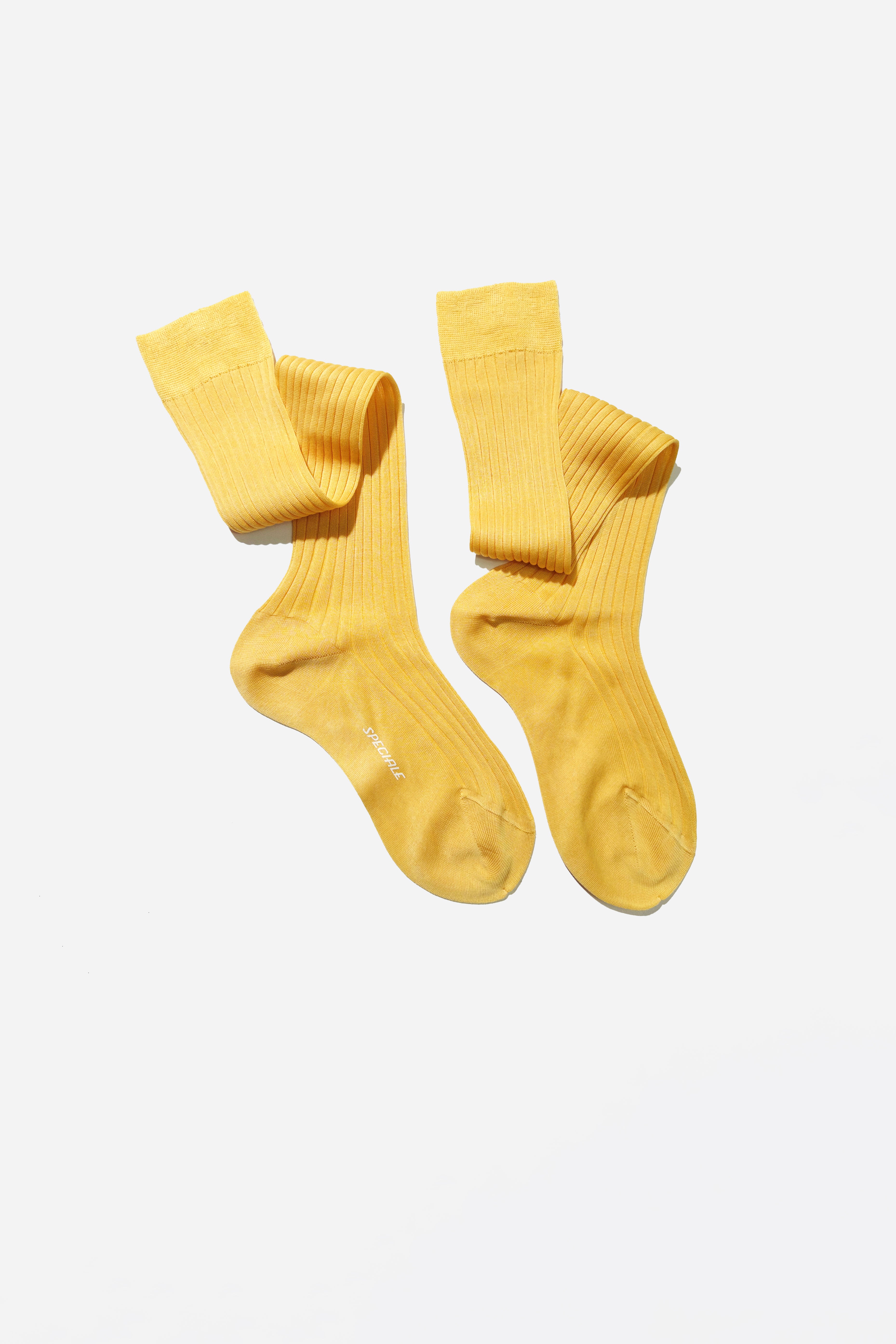 COTTON OVER-CALF SOCKS