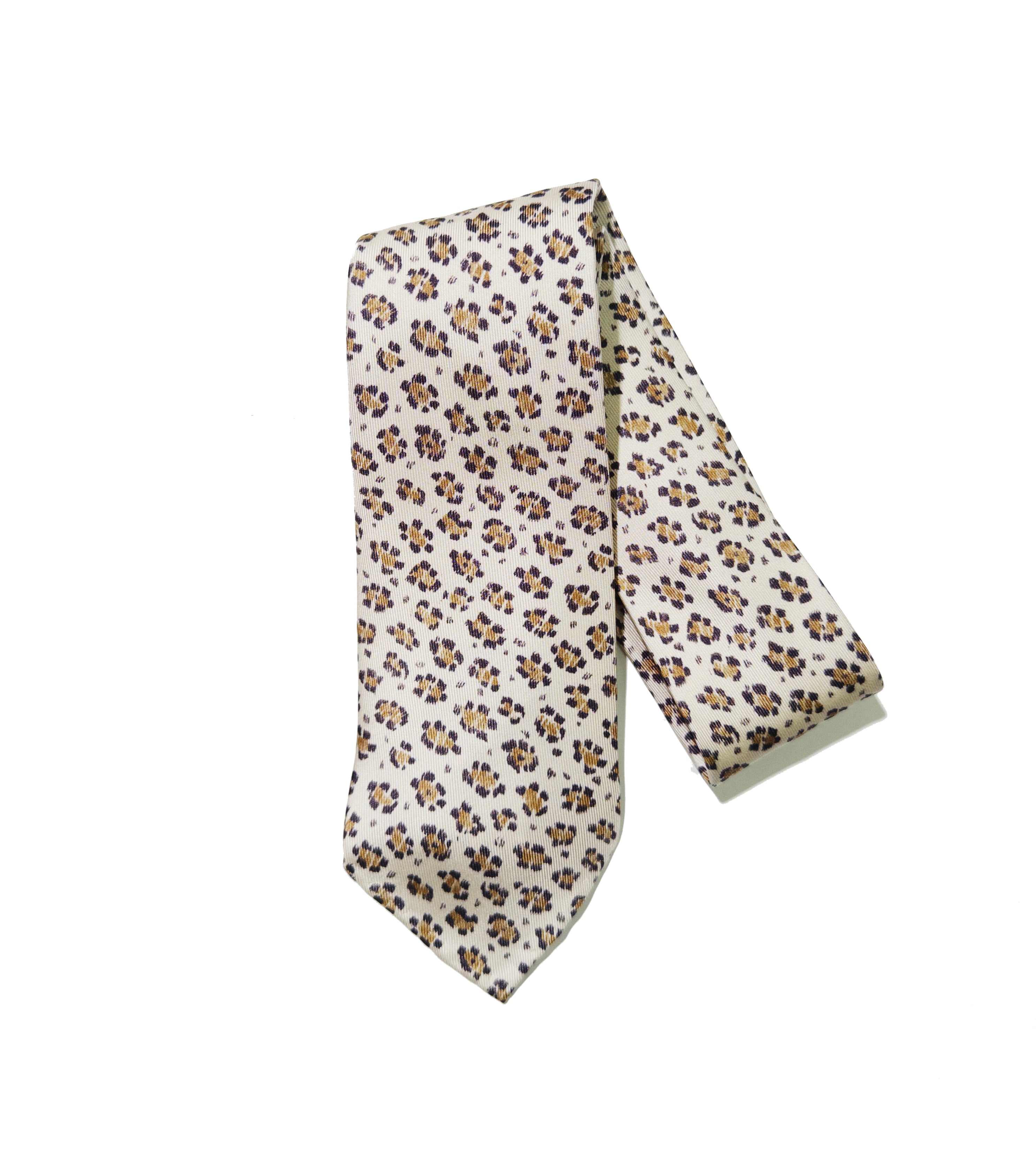 TANCREDI CORDERO LEOPARD TIE