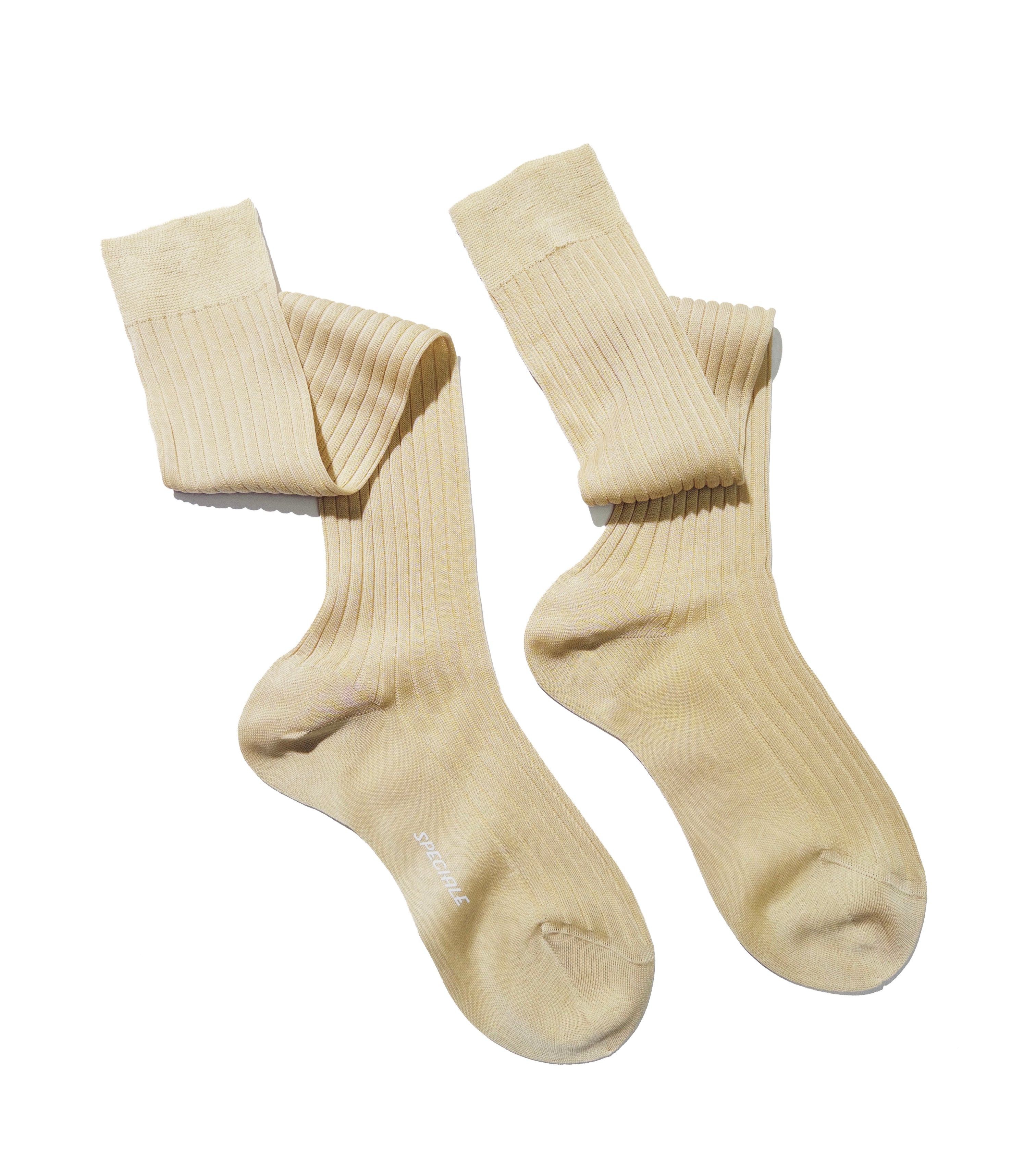 COTTON OVER-CALF SOCKS