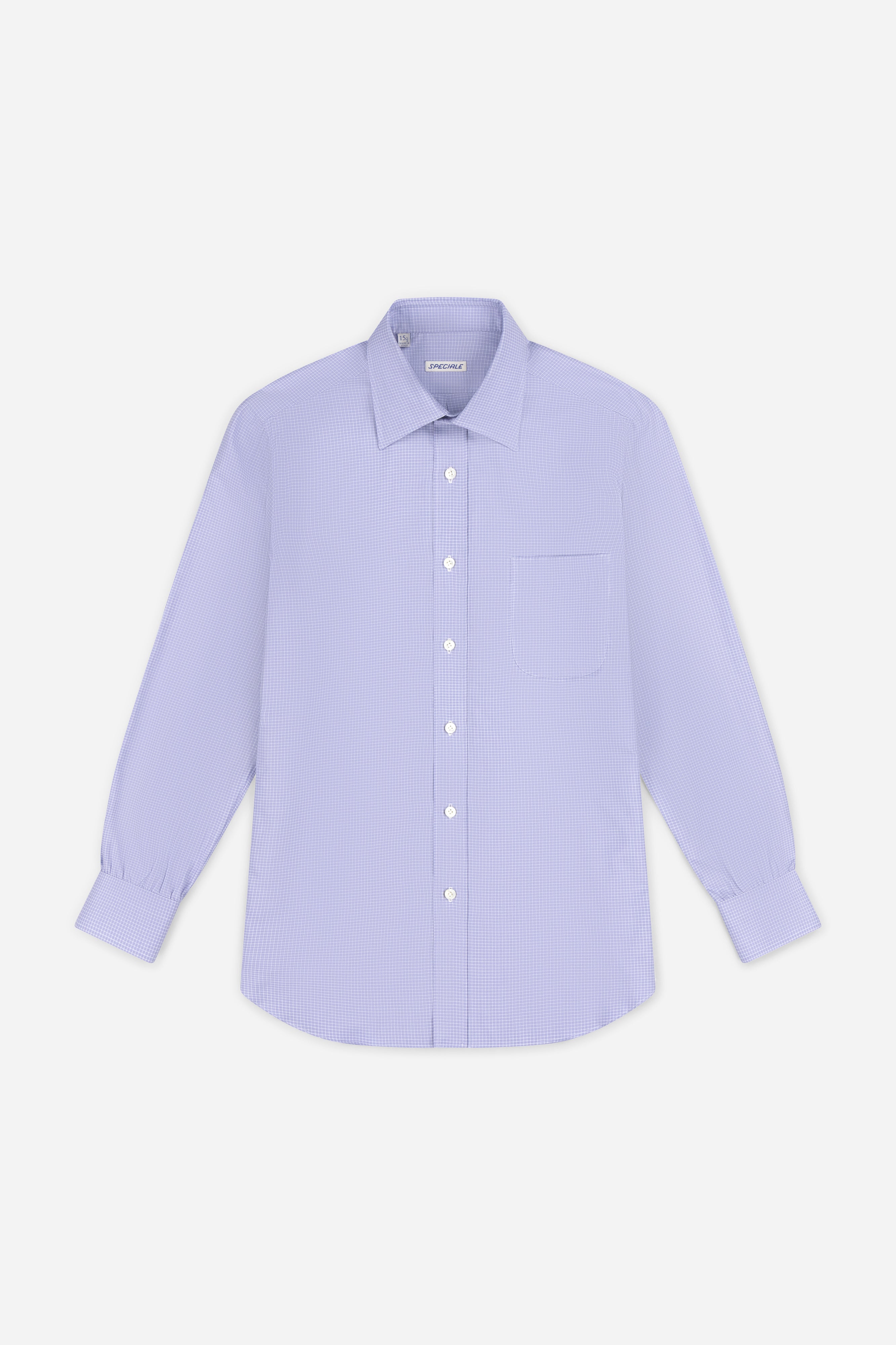 Silk/Cotton Check Shirt