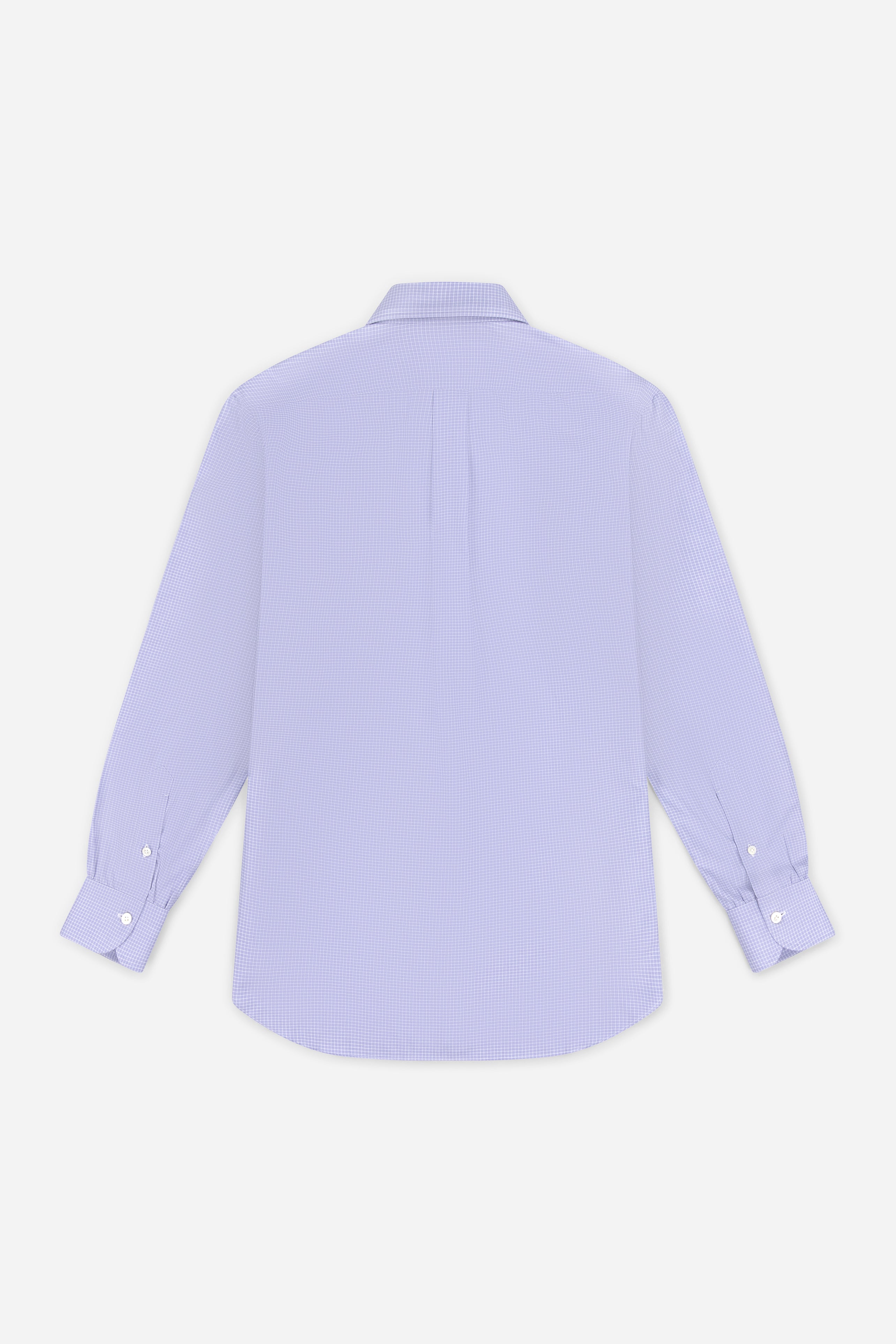Silk & Cotton Check Shirt
