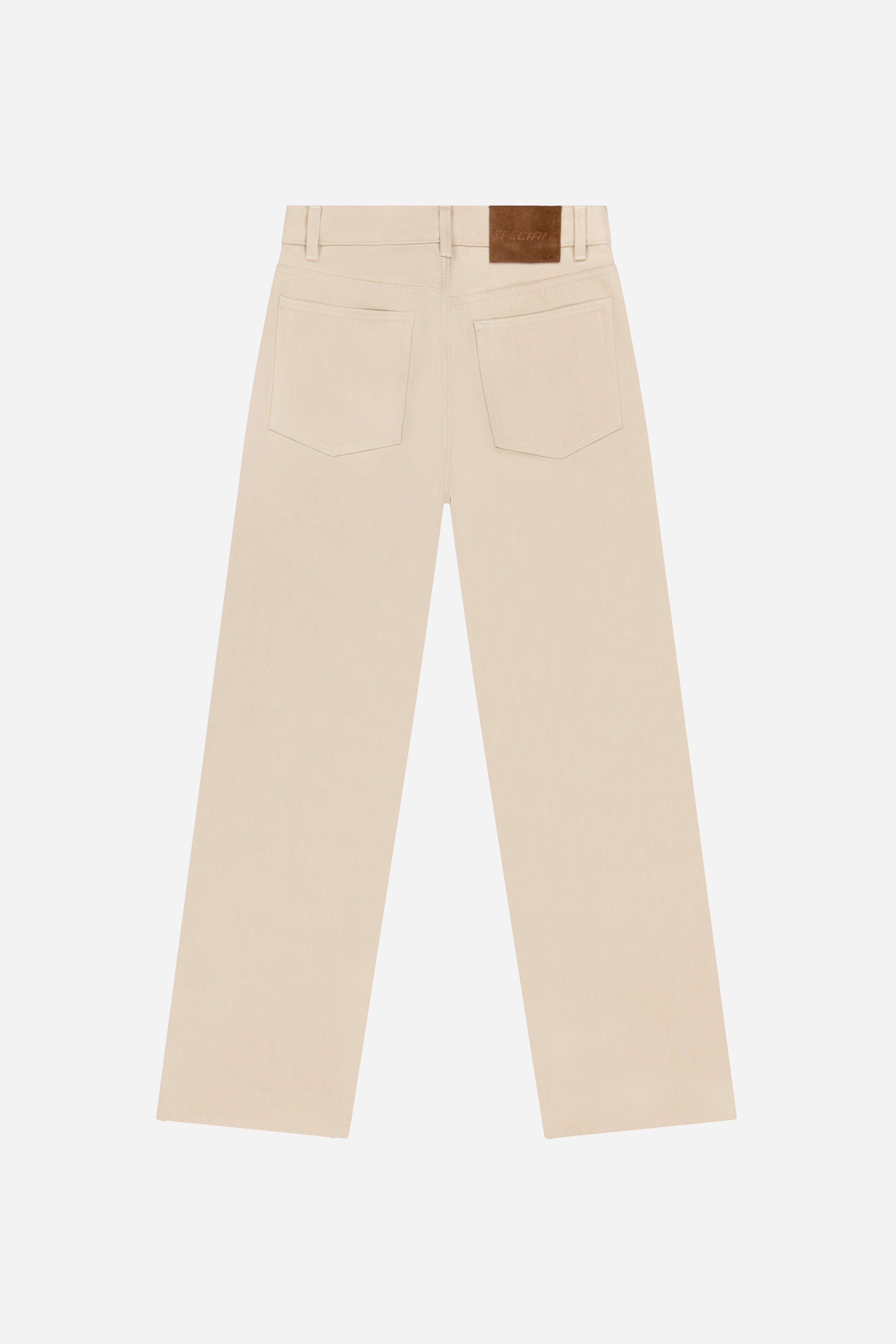 Men's Stone Cotton Jeans