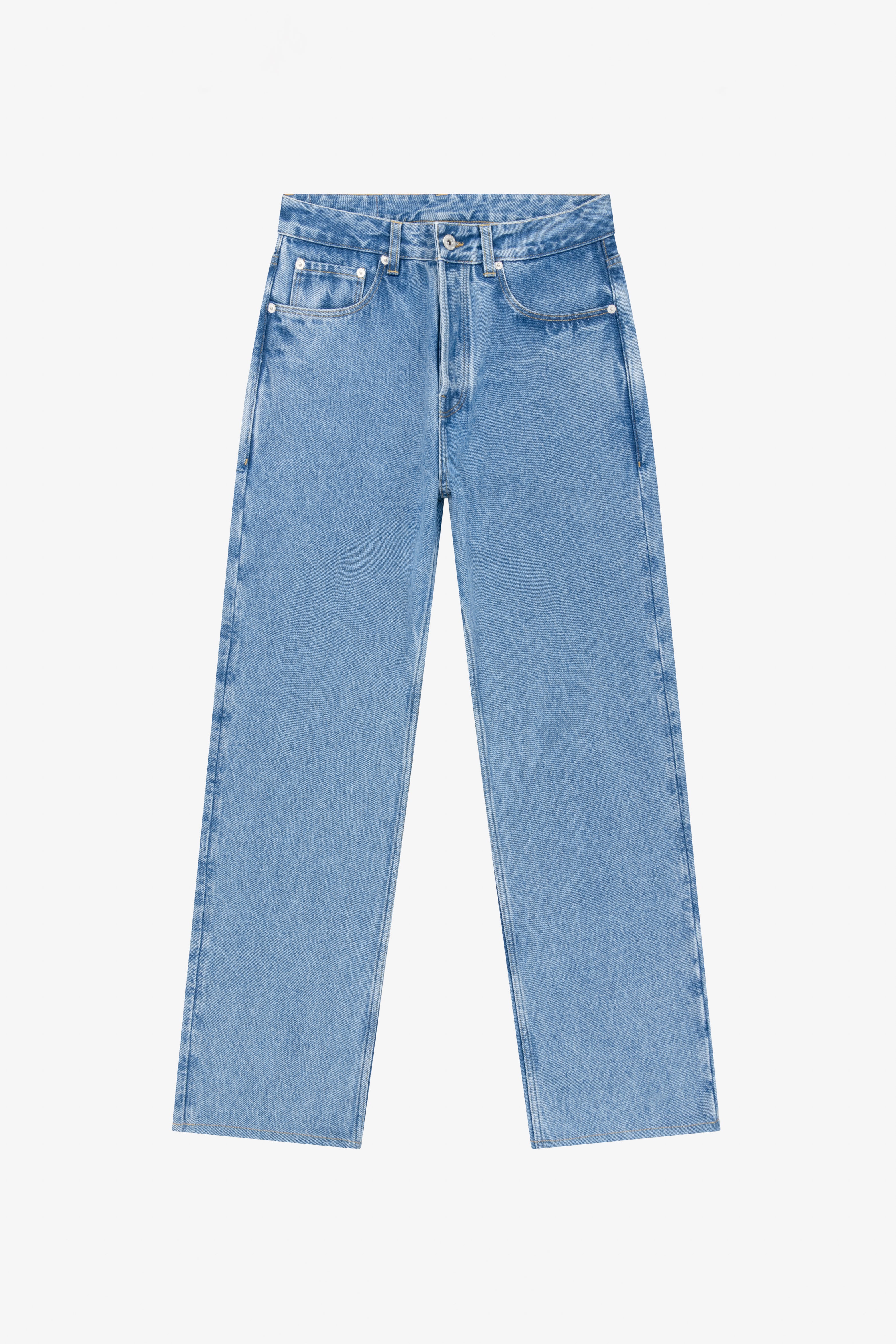 Men's Washed Jeans