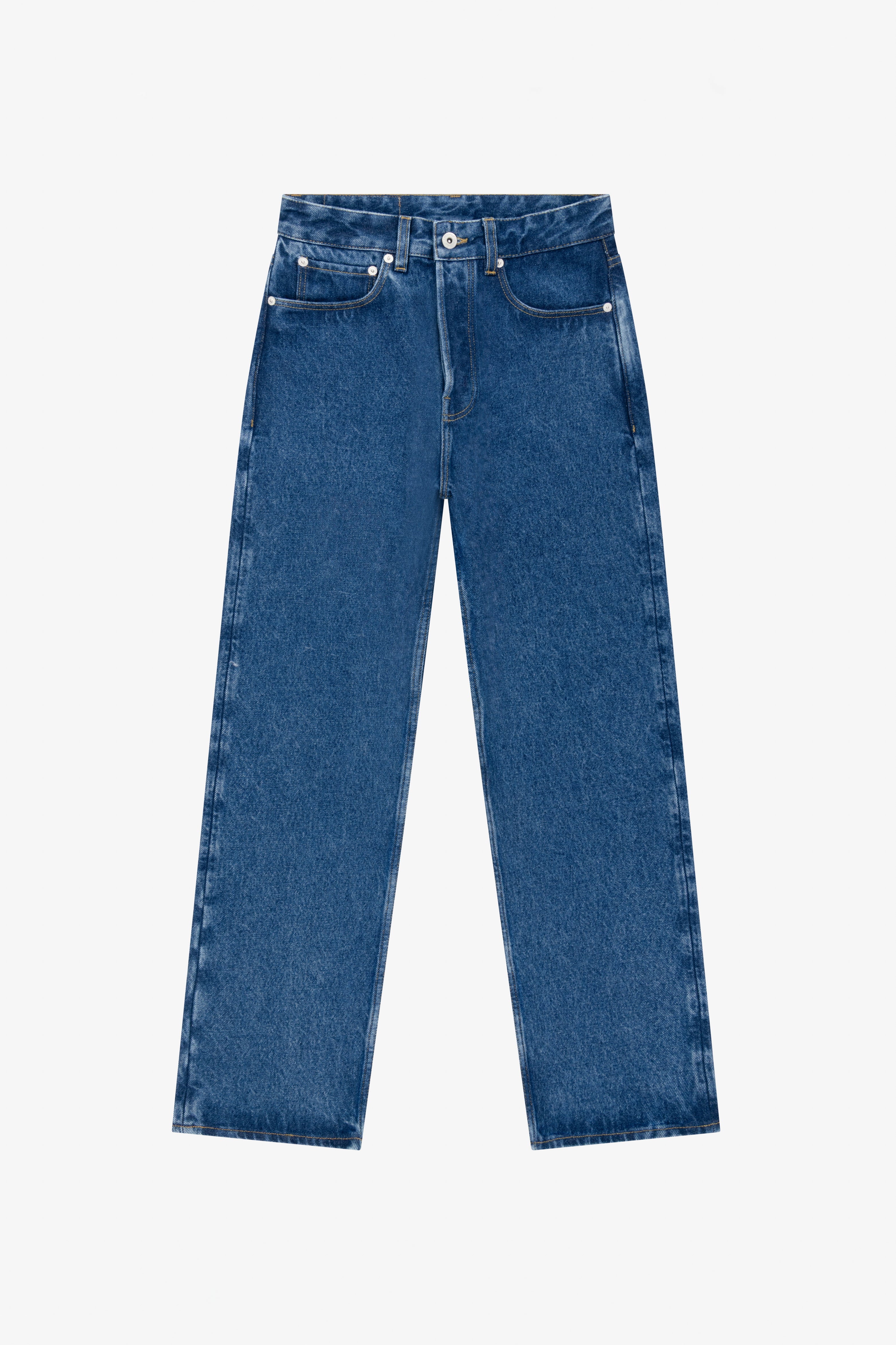 Men's Washed Jeans